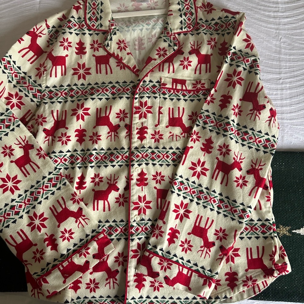 Hannah Andersson Fleece PJ Top Men’s